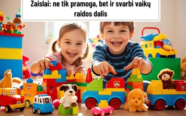 Toys: not just entertainment, but also an important part of children's development