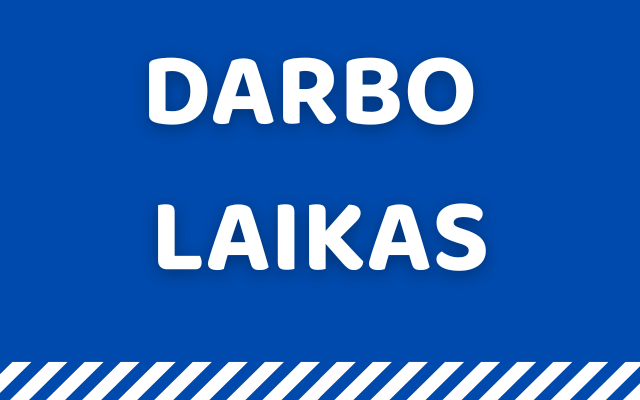 Opening hours information (during the holiday period)