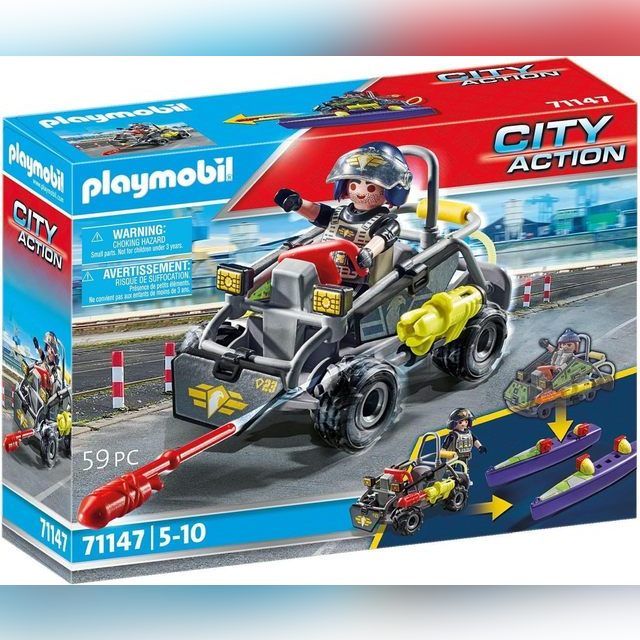 71147 PLAYMOBIL® City Action, Special Unit Quad