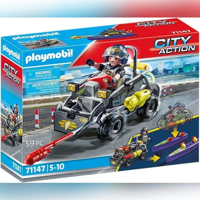 71147 PLAYMOBIL® City Action, Special Unit Quad