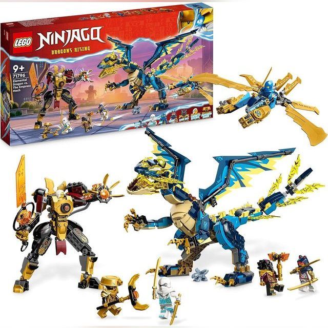 71796 LEGO® NINJAGO Elemental Dragon vs. Robot Empress
