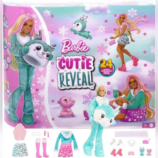 Barbie Cutie Reveal Advent Calendar HJX76