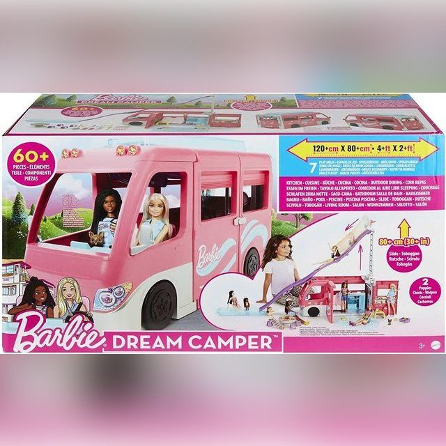 Barbie DreamCamper 60+ accessories (without stickers)