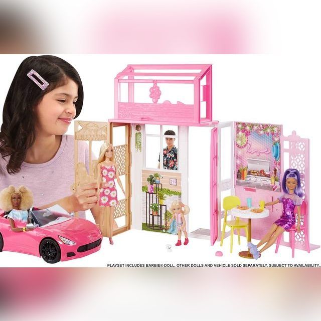 Barbie house Mattel Barbie House with doll HHY40