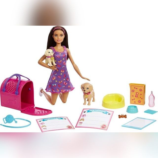 BARBIE Dog Grooming Kit, HKD86