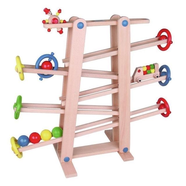 Beluga 30170 - Marble Run Rollipop of Wood Marble Run