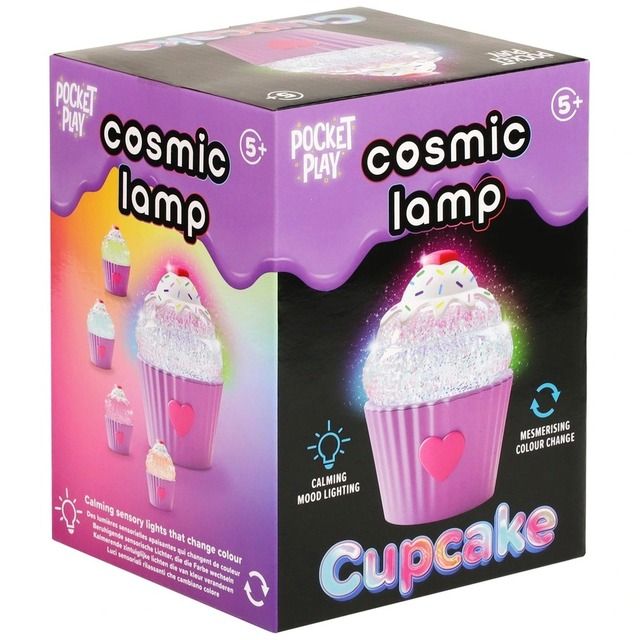 Cosmic Lamp Pocket Play Cosmic Glow Cupcake