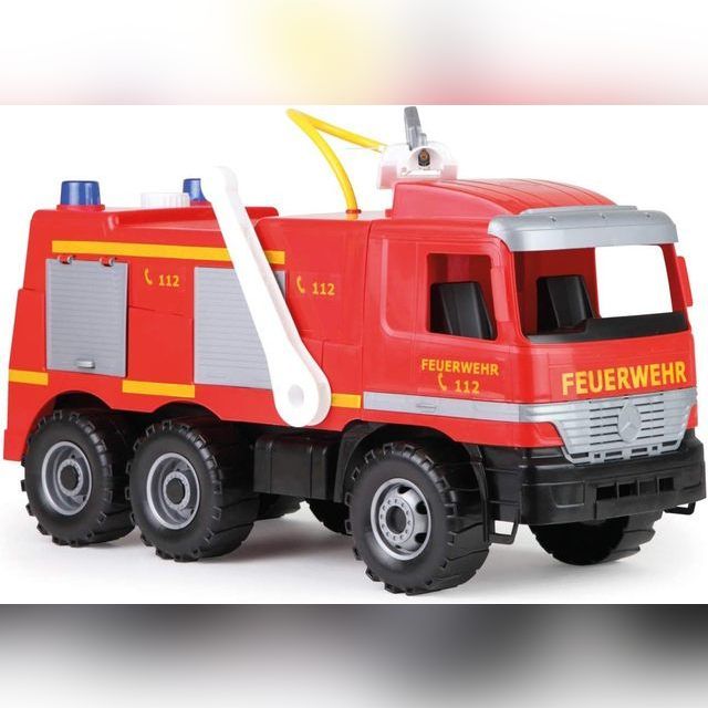 Gaisrinė mašina Lena Giga Trucks Fire Truck 02158EC, raudona