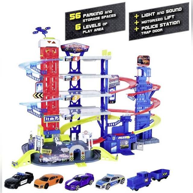 Majorette Super Chase Center Garage