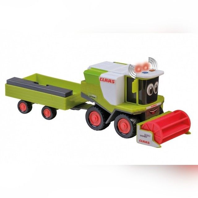 Happy People Class harvester with trailer 780 Lexion 930 copper