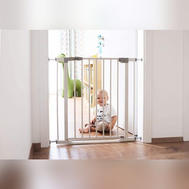 Hauck Clear Step Safety Gate - White