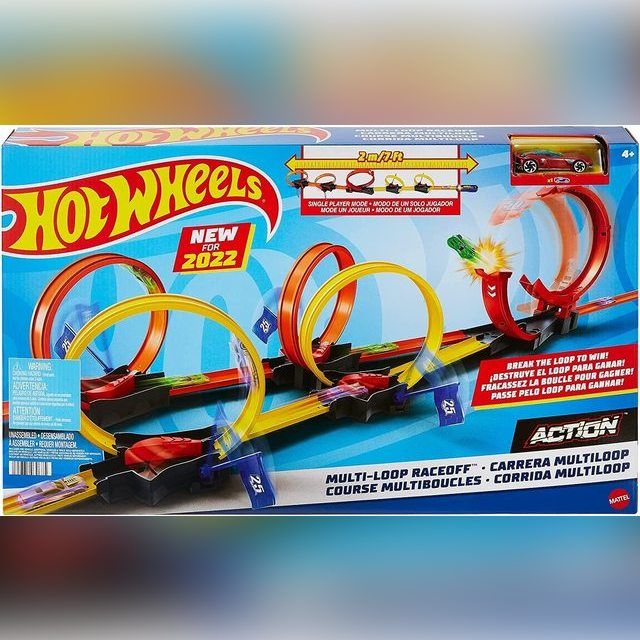 Hot Wheels Action Multi-Loop Raceoff Playset