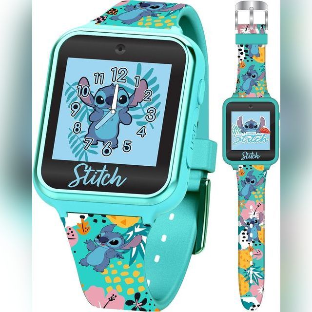 Disney Stitch Kids Smartwatch with Touchscreen