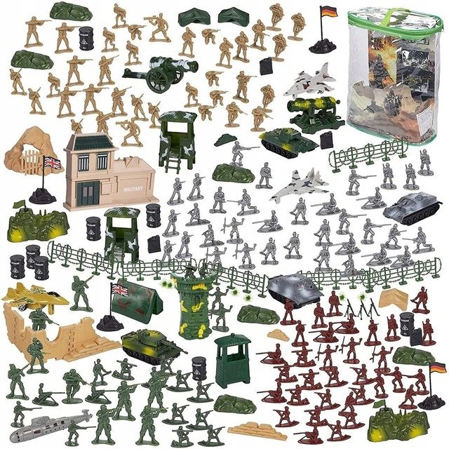 Military Base 300 pcs Soldier Force Playset
