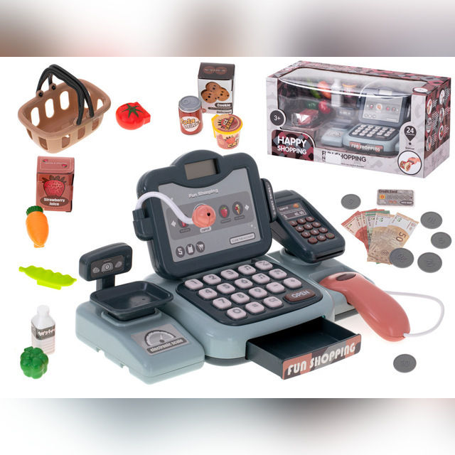 Cash register with basket and accessories KX5280