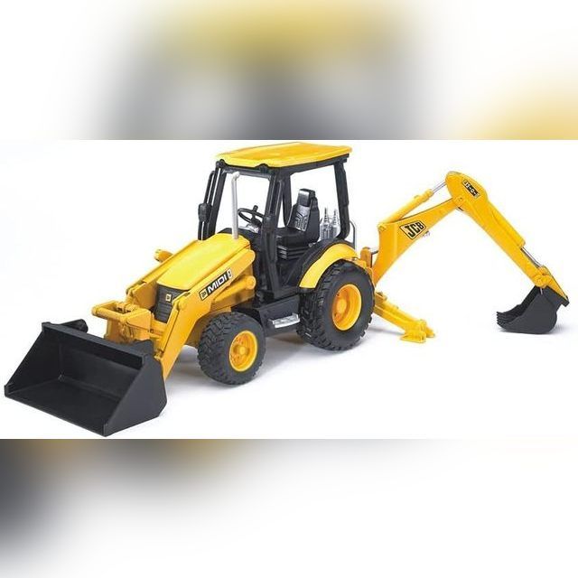 Loader car - excavator Bruder jcb midi 02427