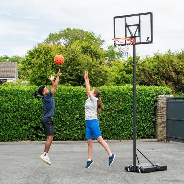 235 - 305cm Thorpe Sports Basketball Stand with 44" Backboard