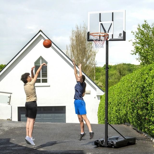 240 - 305cm Thorpe Sports Basketball Stand with 48" Backboard