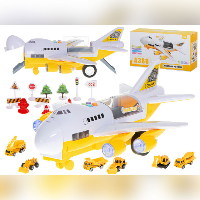 Airplane transporter with cars KX5987