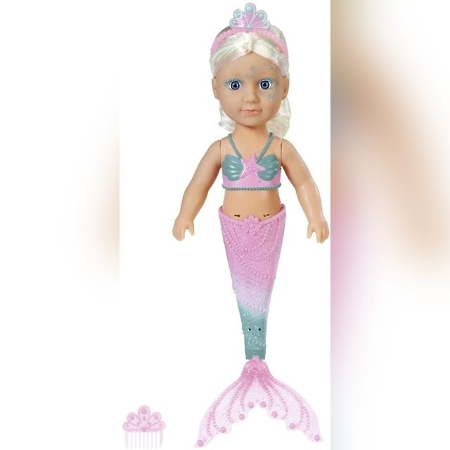 Doll BABY born Mermaid New