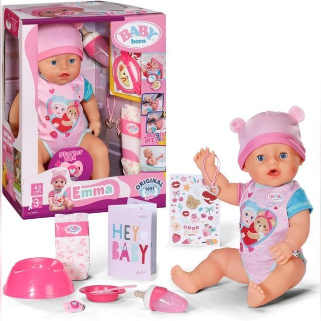 Doll BABY born Emma 43cm