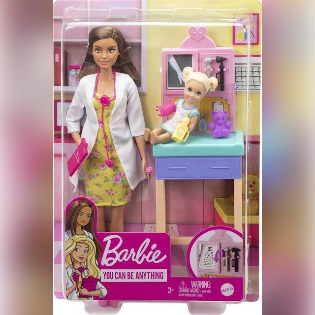 Barbie Careers Doll & Playset, Pediatrician