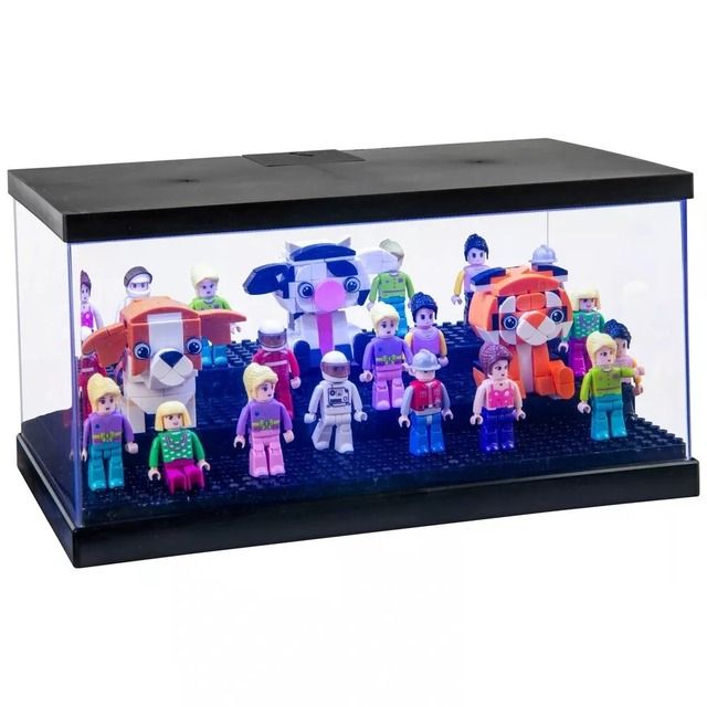 LED box for displaying minifigures LEGO (Build-It)