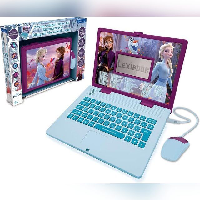 Lexibook JC598FZi3 Disney Frozen 2, Bilingual Laptop