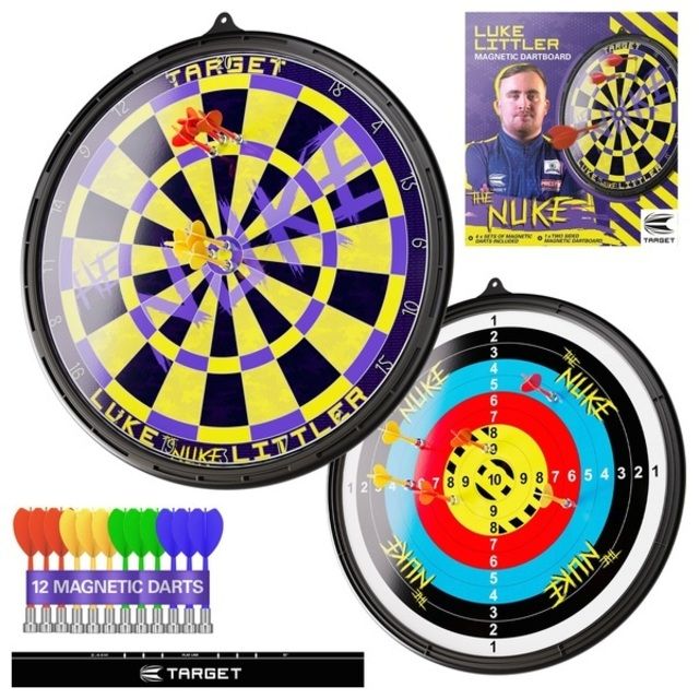Luke Littler Magnetic Dartboard and Throwing Game