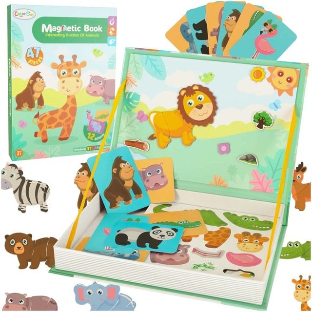 Magnetic puzzle Safari 47 pcs KX5428_1