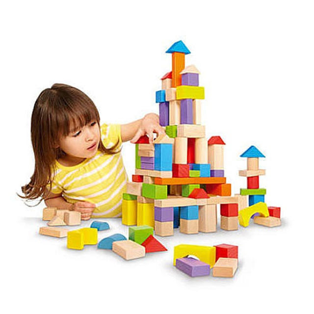 Imaginarium Wooden Block Set - 150 Piece