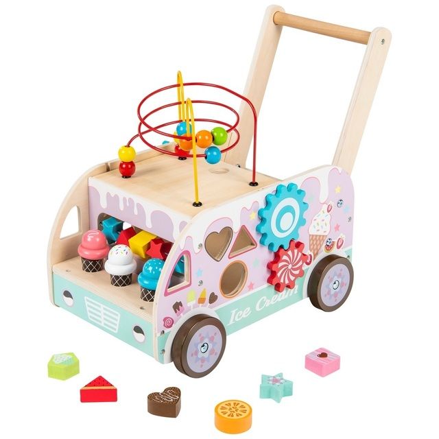 Squirrel Play Wooden Ice Cream Wagon