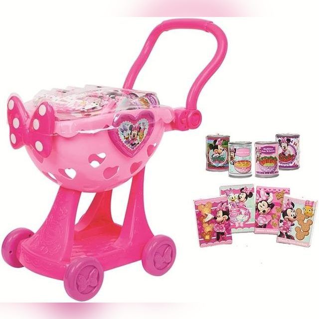 Minnie Happy Helpers Bowtique Shopping Cart (Pink)
