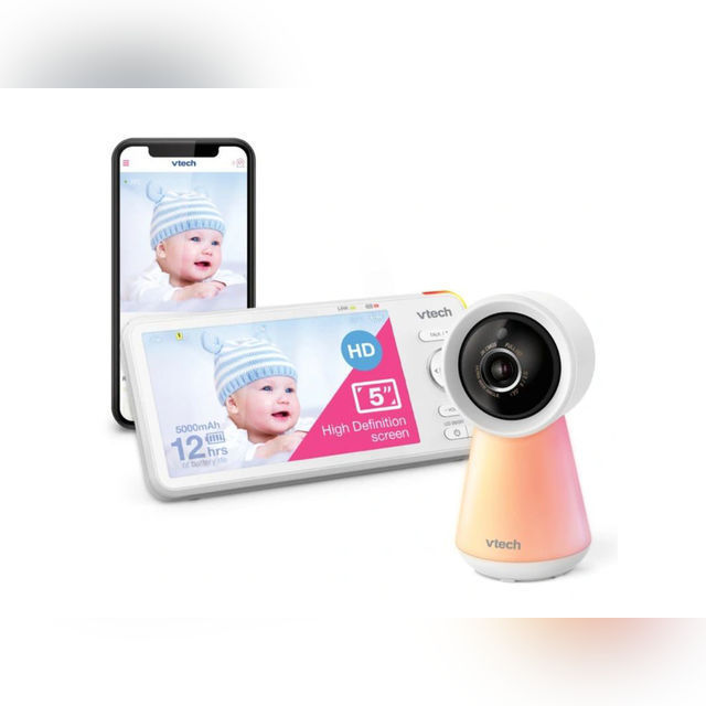 VTech RM5756HD Smart Wi-Fi Video Baby Monitor with 5 Inch Screen
