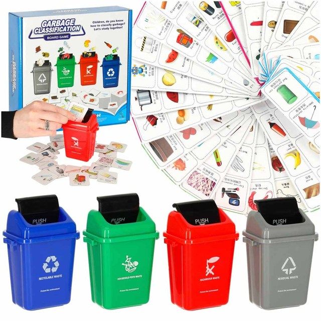 Educational game - waste sorting Garbage Classsification KX3220
