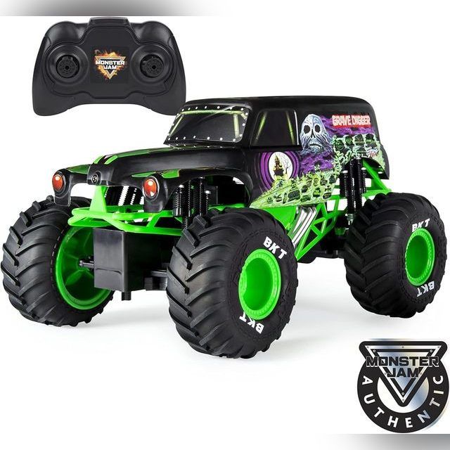 MONSTER JAM 1:15 remote control off-road vehicle Grave Digger