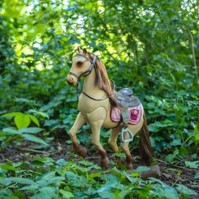 Our Generation žirgas su priedais Posable Morgan Horse