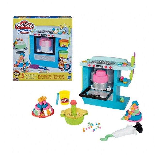 Play-Doh Kitchen Creations Rising Cake Oven Playset F1321
