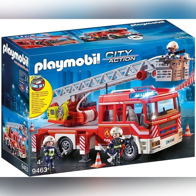 PLAYMOBIL CITY ACTION Fire Ladder Unit