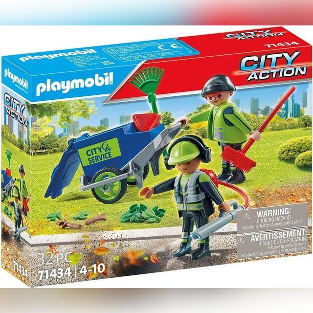 PLAYMOBIL City Action "Street Cleaning Team", 71434