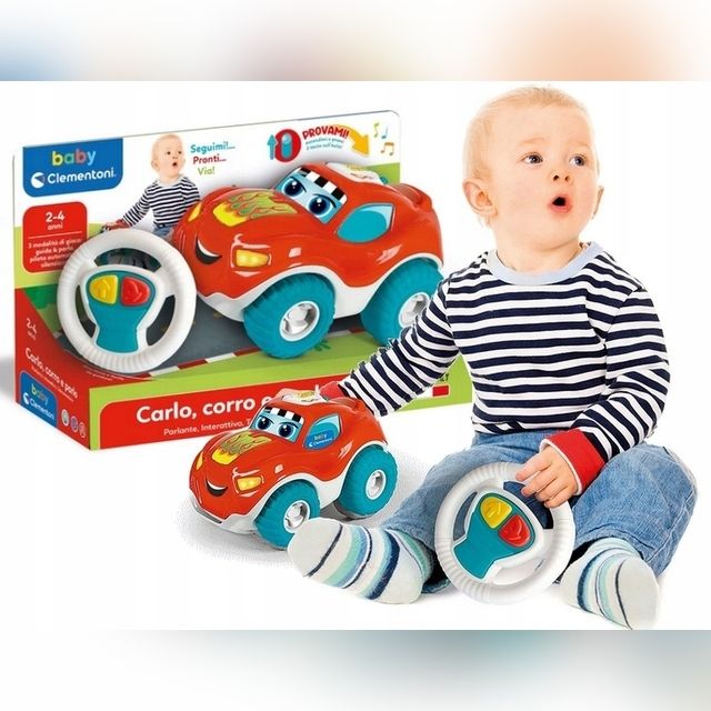 Radio-controlled car Clementoni Pojazd Karolek Samochod Na Pilota