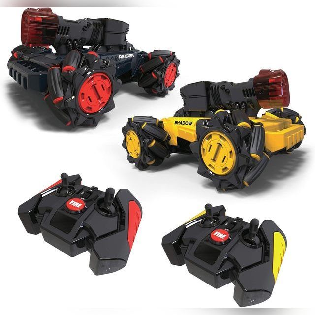 RC Laser Battle Hunters remote control laser fighting machines, set of 2