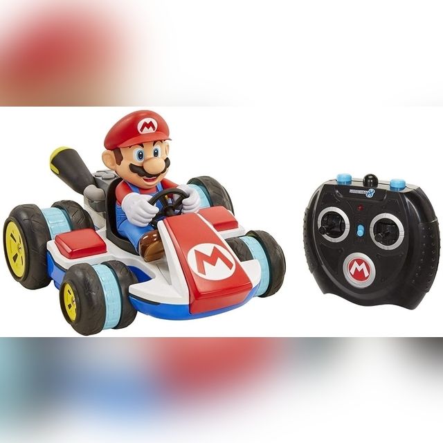 Super Mario 02497 Nintendo Super Mario Kart 8 Mario Anti-Gravity Mini RC Racer 2.4Ghz
