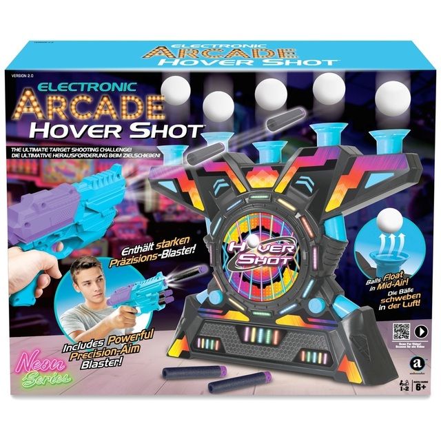 Electronic Arcade Hover Shot 2.0 Neon Series