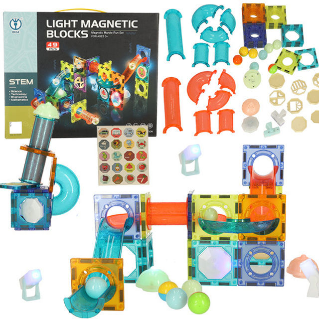 Luminous magnetic ball track 49 el. KX5144_2
