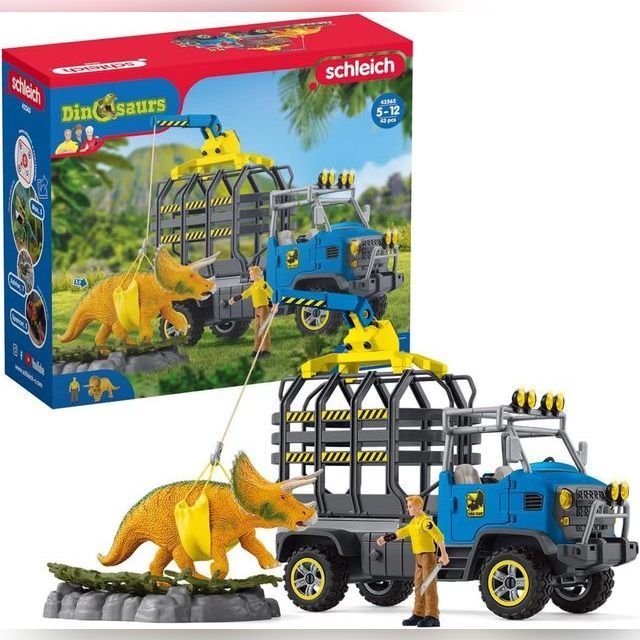 SCHLEICH DINOSAURS Dinosaur Transport Mission 42565