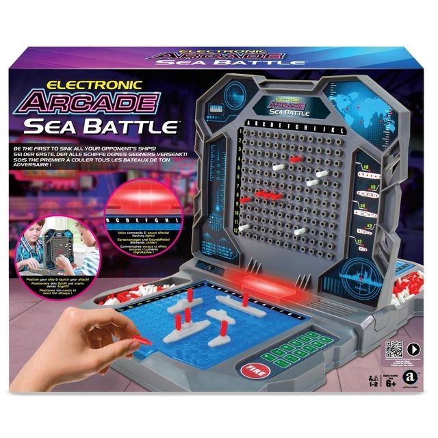 Board Game Ship Battle Electronic Arcade Sea Battle