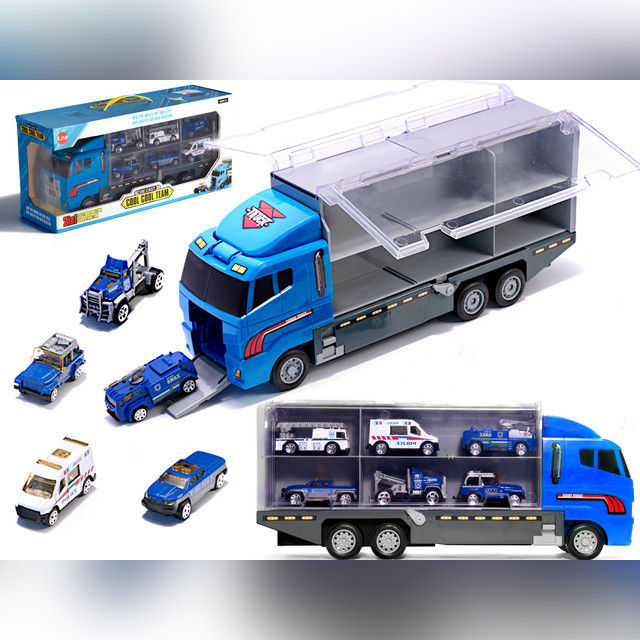 TIR truck with cars (KX6681_2)