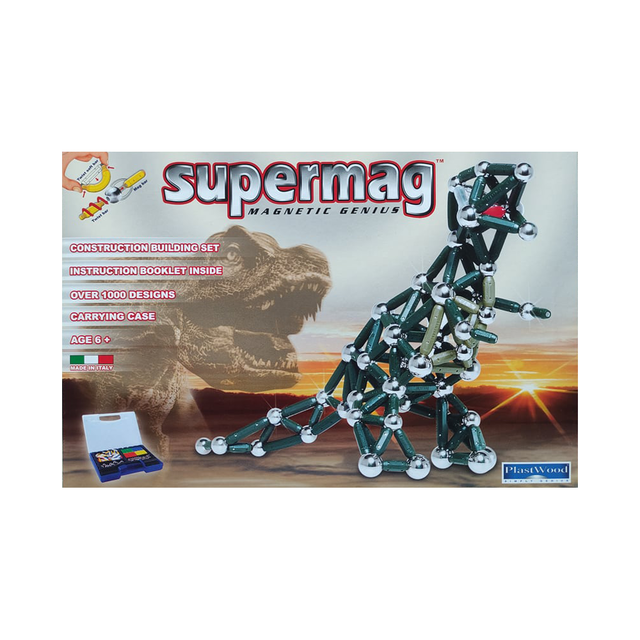 Supermag magnetic constructor dinosaur