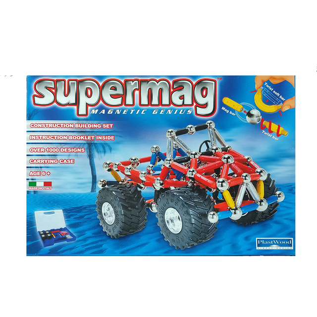 Supermag magnetic constructor jeep